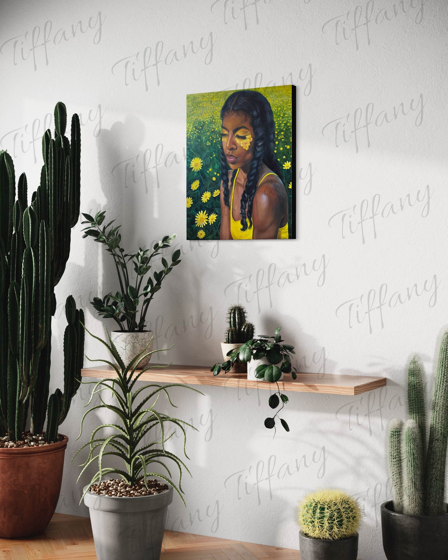 “Blossoming Into Serenity" Limited Edition Canvas Print