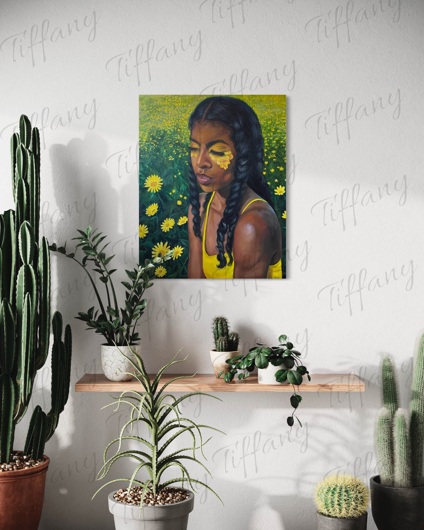 “Blossoming Into Serenity" Limited Edition Canvas Print