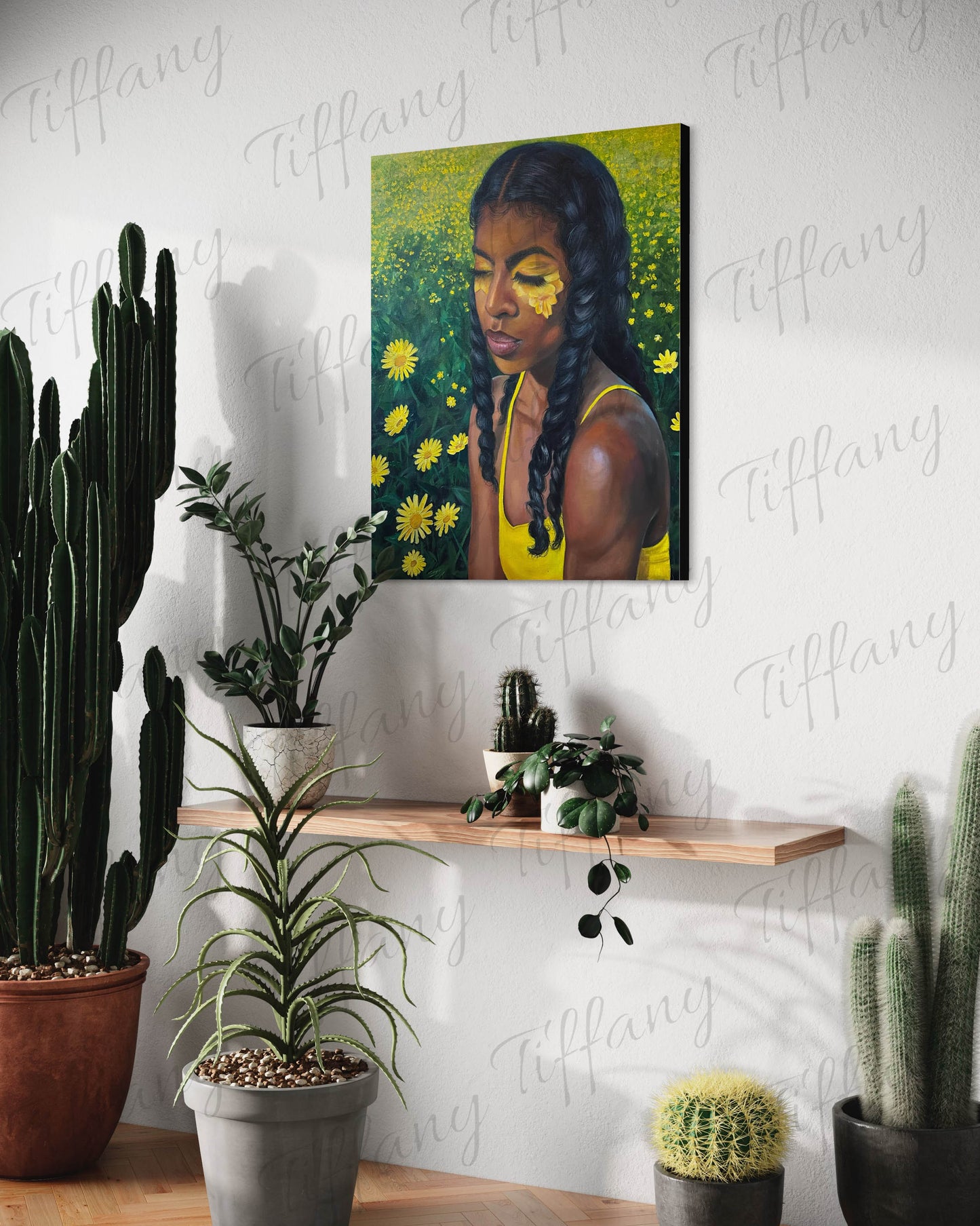 “Blossoming Into Serenity" Limited Edition Canvas Print