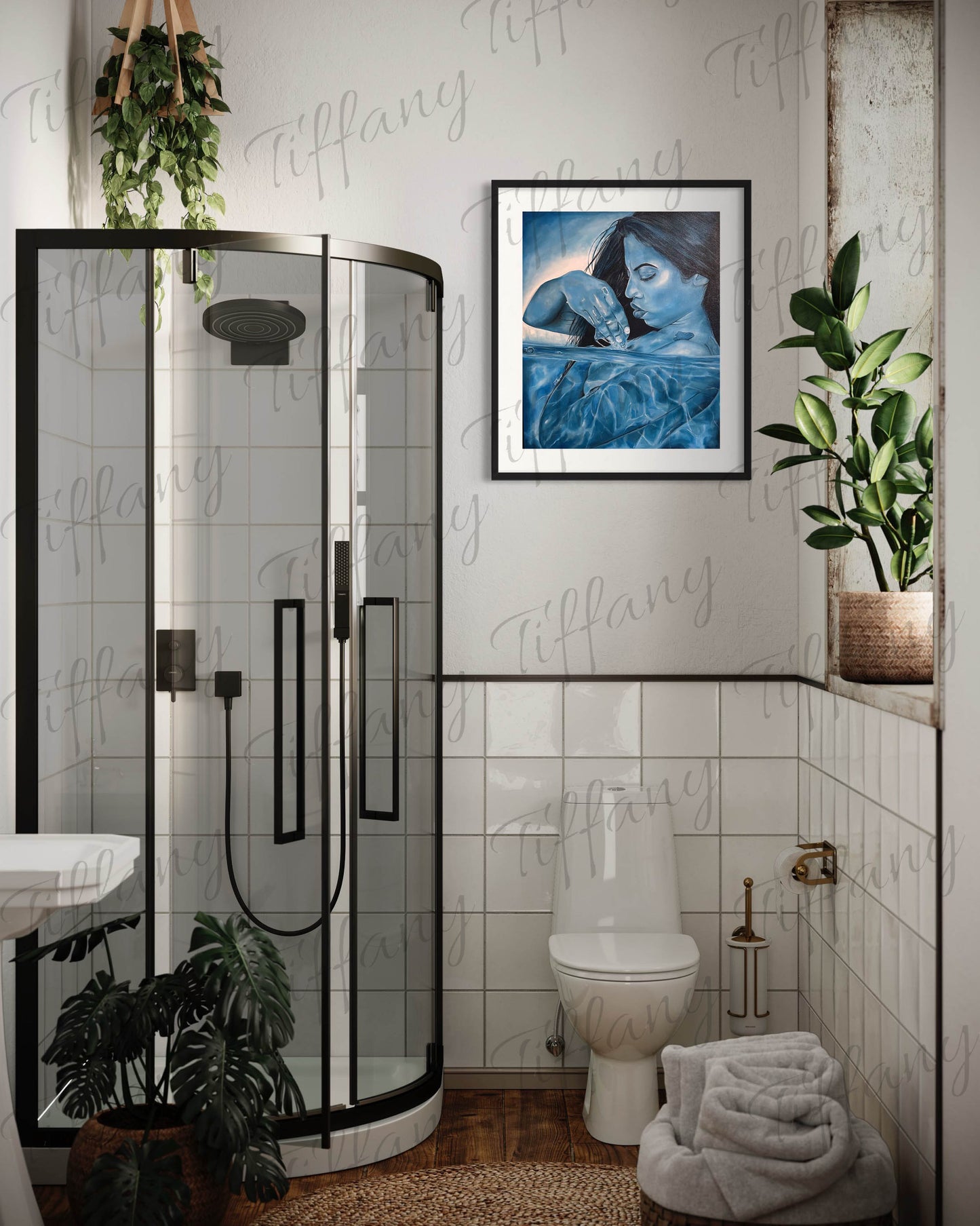 "Cerulean Reflections" Fine Art Print