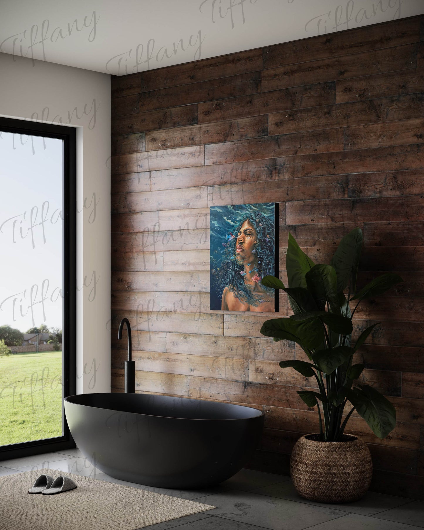 “Immersed in Solace" Limited Edition Canvas Print