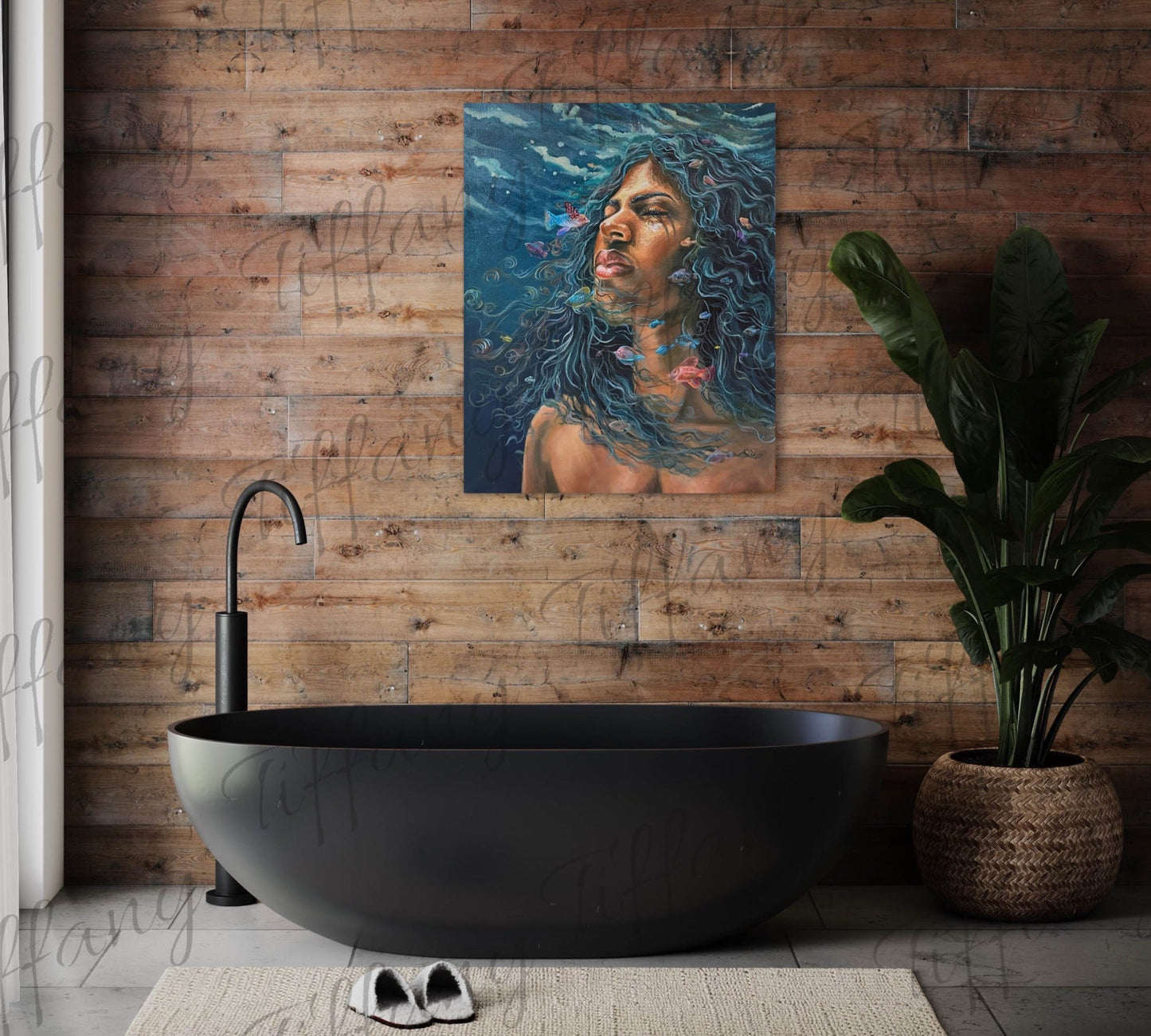 “Immersed in Solace" Limited Edition Canvas Print