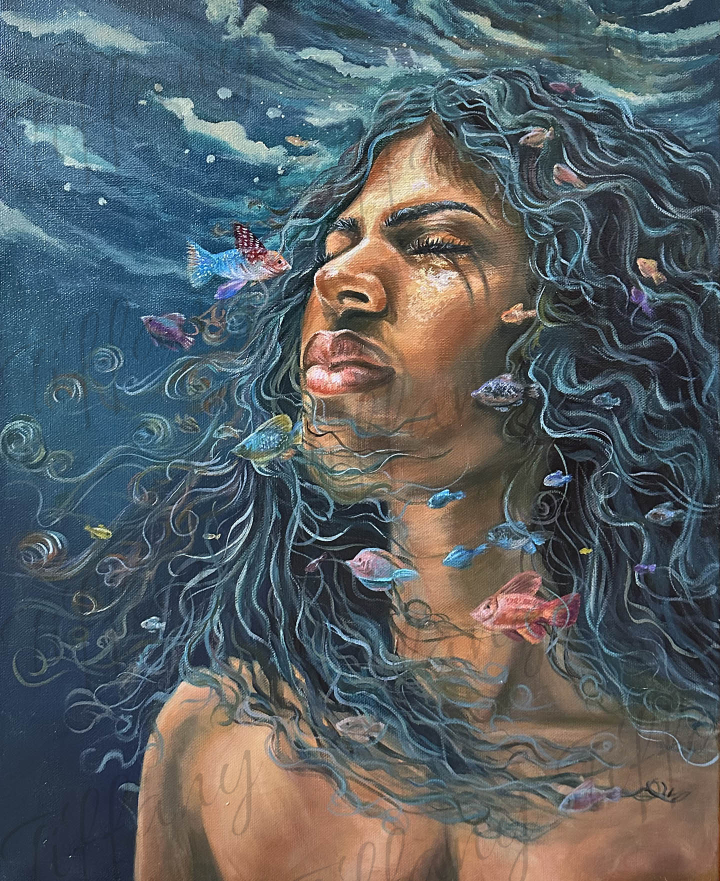 "Immersed in Solace"