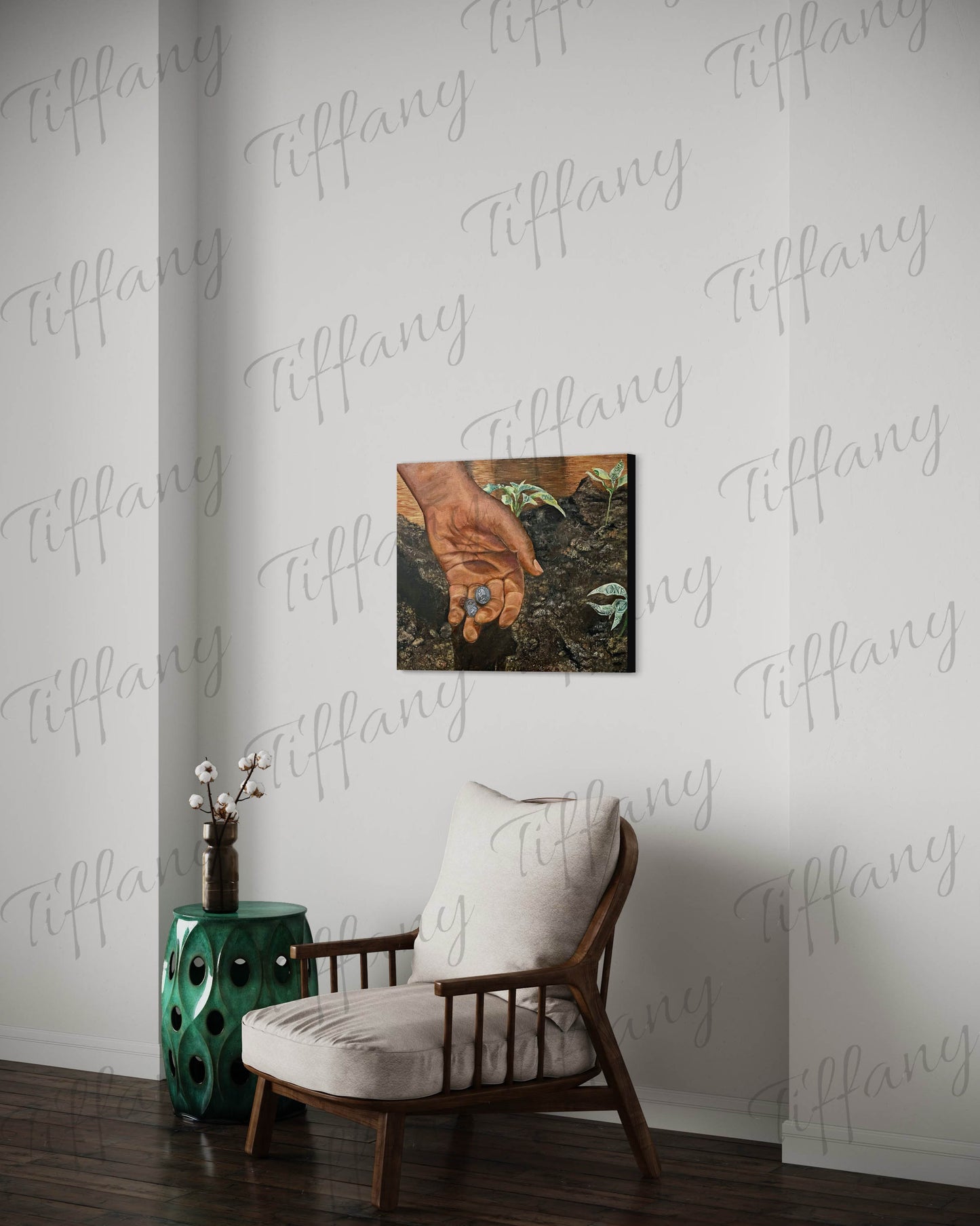 “The Wealthy Garden" Limited Edition Canvas Print