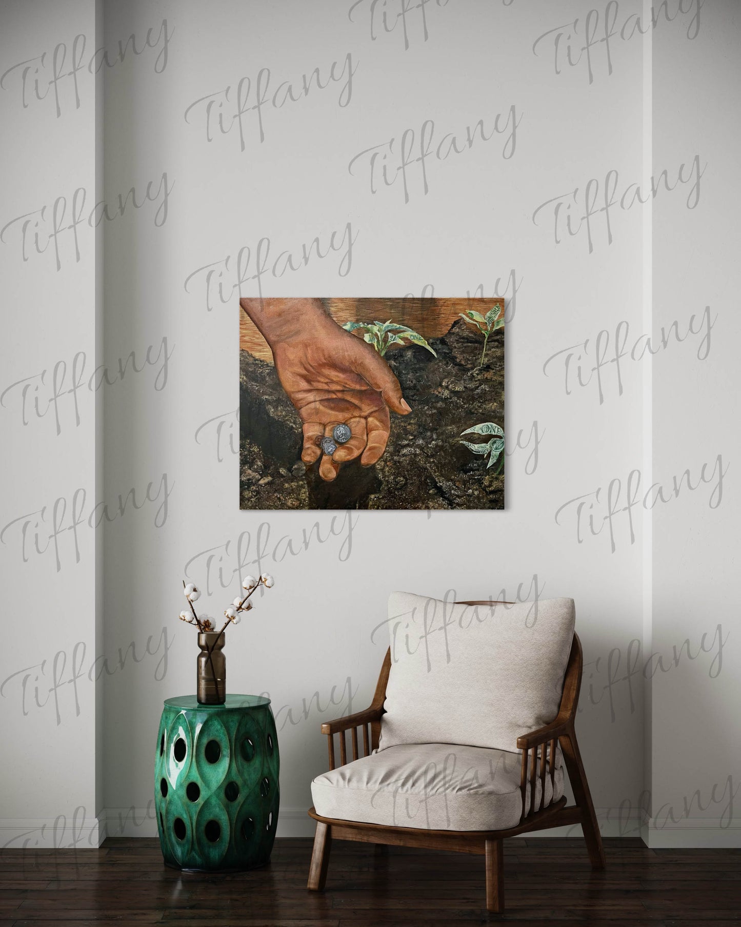 “The Wealthy Garden" Limited Edition Canvas Print