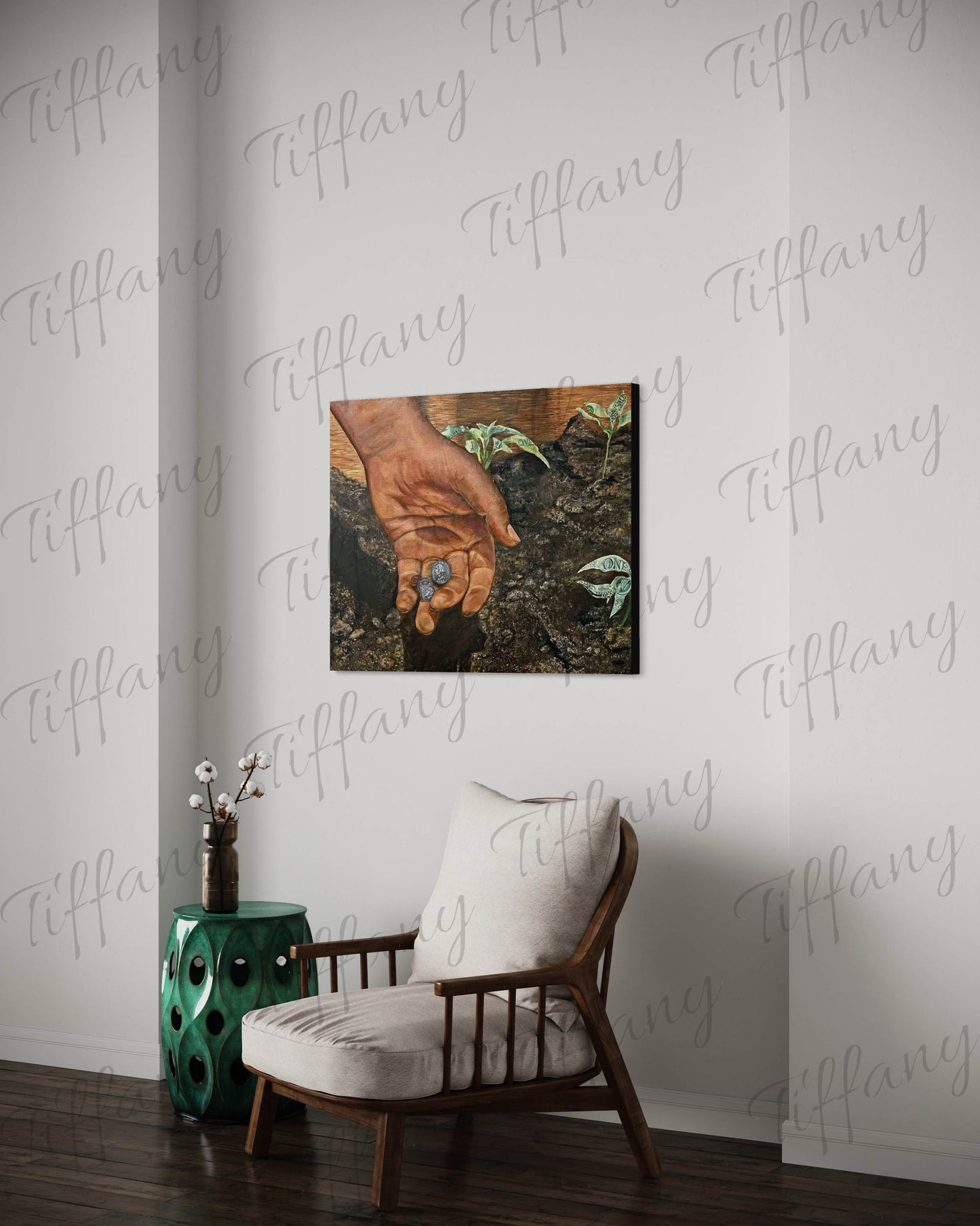 “The Wealthy Garden" Limited Edition Canvas Print