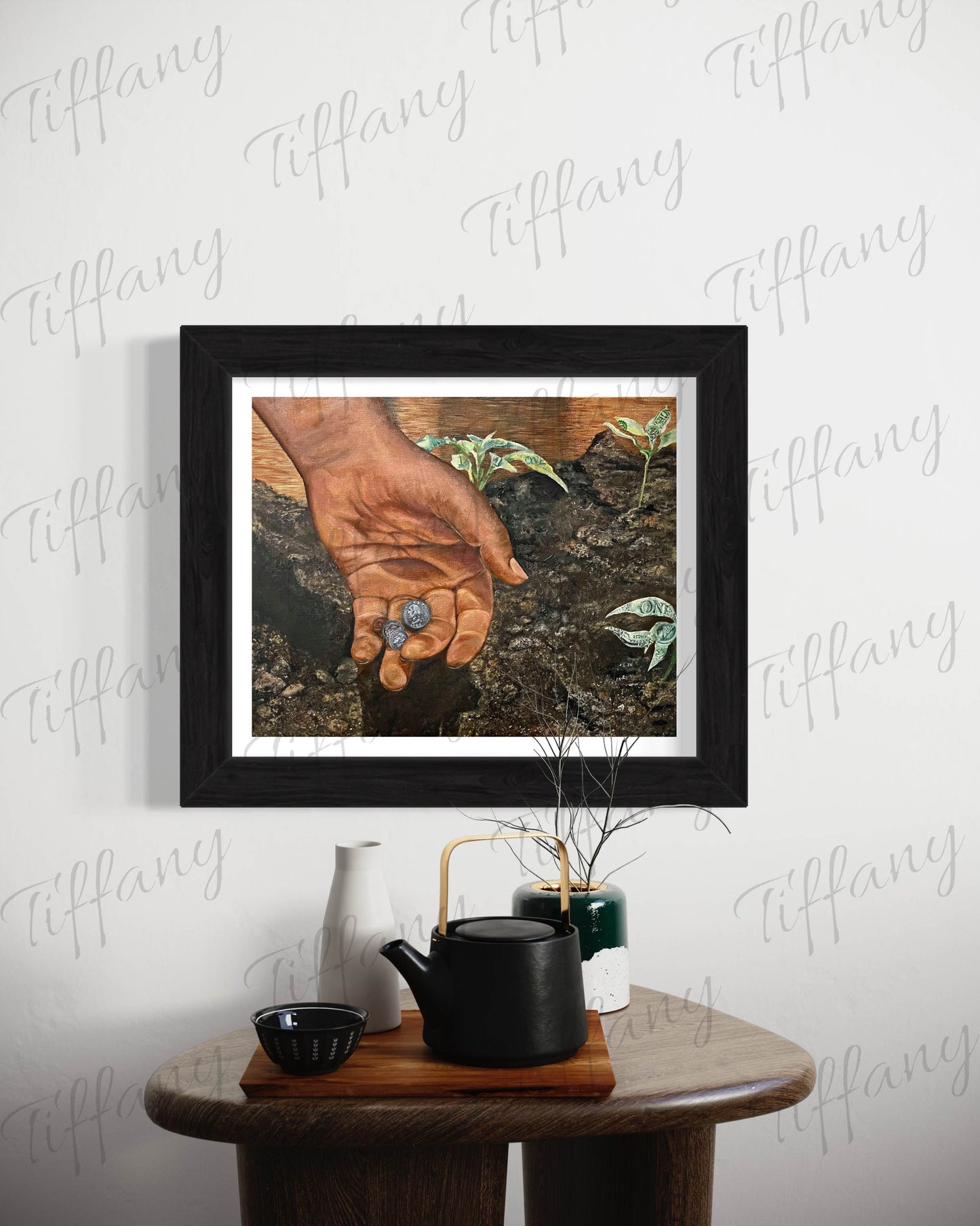 "The Wealthy Garden" Fine Art Print