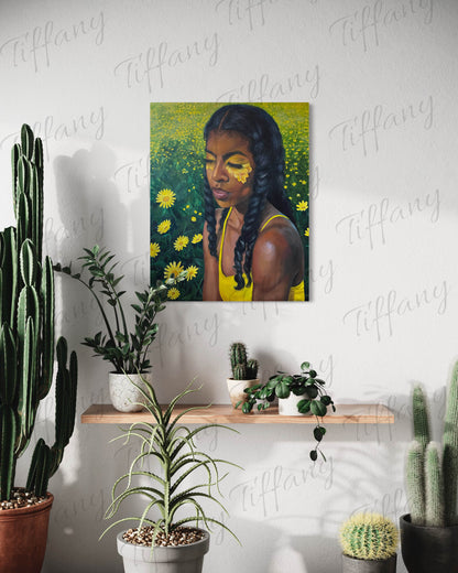 “Blossoming Into Serenity" Limited Edition Canvas Print