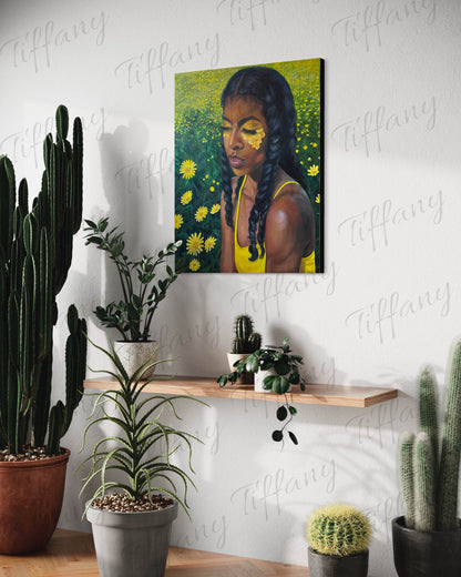 “Blossoming Into Serenity" Limited Edition Canvas Print