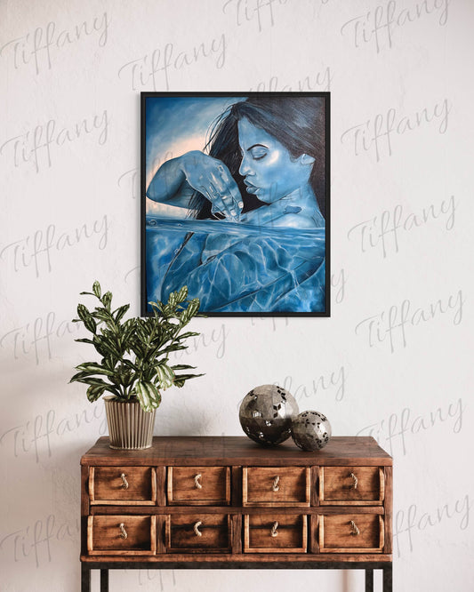 "Cerulean Reflections" Fine Art Print