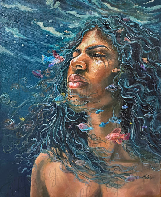 "Immersed in Solace"