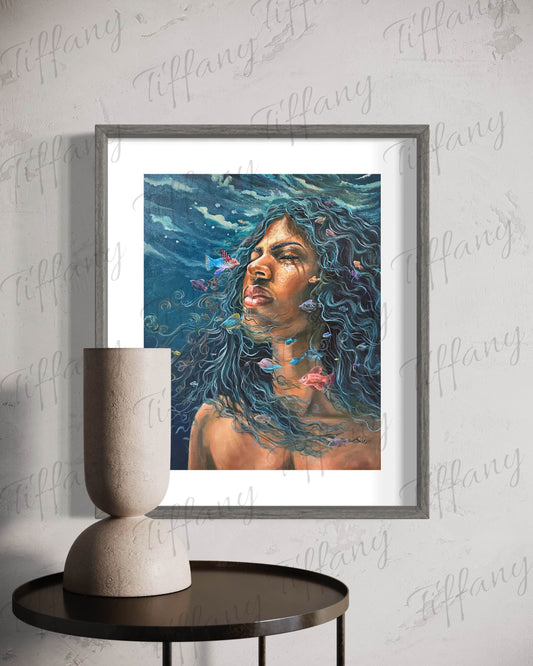 "Immersed in Solace" Fine Art Print