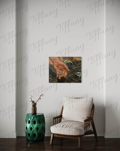 “The Wealthy Garden" Limited Edition Canvas Print