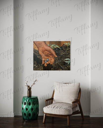 “The Wealthy Garden" Limited Edition Canvas Print