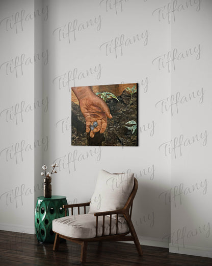 “The Wealthy Garden" Limited Edition Canvas Print