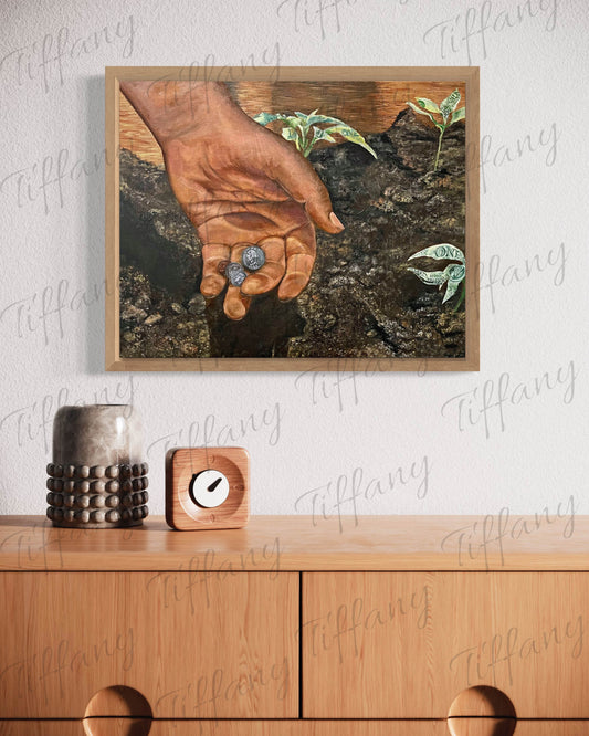 "The Wealthy Garden" Fine Art Print